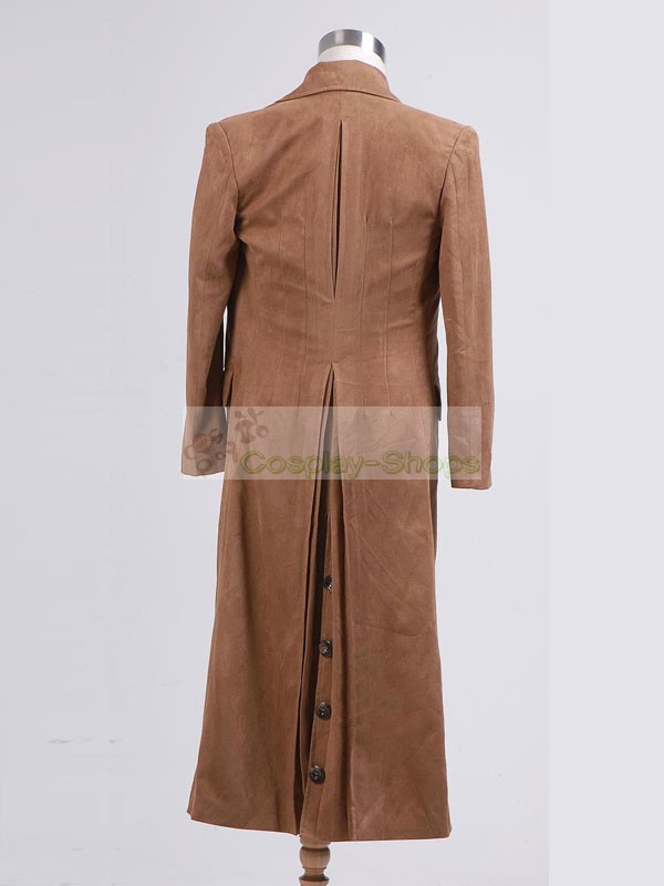 Who is Doctor Cosplay The 10th Tenth David Tennant Dr Brown Costume Trench Coat 