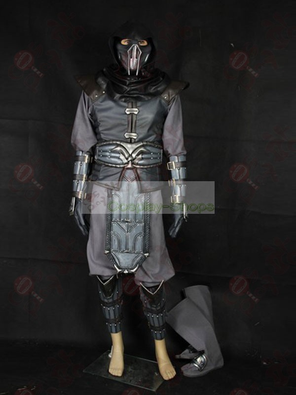 Custom Cheap Mortal Kombat 9 Noob Saibot Whole Cosplay Outfit In