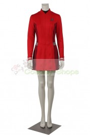 Star Trek Beyond Uhura Red Uniform Cosplay Costume