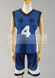 Kuroko no Basket / Kuroko's Basketball Yukio Kasamatsu No.4 Jersey Cosplay Costume 