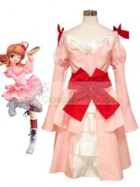 Suzumiya Haruhi Mikuru Asahina Pink Cosplay Costume