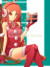 Vocaloid Miki Christmas Cosplay Costume