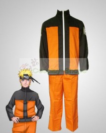 Naruto Shippuden- Uzumaki 2nd Cosplay Costume 