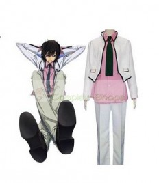 Code Geass Lelouch Lamperouge casual white outfit Cosplay Costume