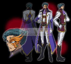 Code Geass: Lelouch of the Rebellion Jeremiah Gottwald Cosplay Costume