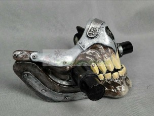 Immortan Joe Mask Mad Max 4 Fury Road Cosplay Half Face Gas Mask