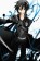 Sword Art Online(SAO) Kirito / Kazuto Kirigaya the Black Swordsman Cosplay Costume