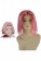 Naruto Shippuden Sakura Haruno Medium pink Cosplay Bottom Cruly Wig