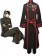 D.Gray Man Kanda Yuu Cosplay Costume Black and Red