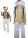Super Mario Bros(SMB) Kinopio(Toad) White and Light Yellow Cosplay Costume