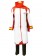 Vocaloid Akaito Cosplay Costume White and Red