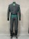 Power Rangers Ninja Storm Cam Watanabe Uniform green samurai ranger Cosplay Costume 