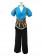 Tales of the Abyss Blue and Black Cosplay Costume 
