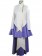 Mobile Suit Gundam SEED Destiny Princess Lacus Clyne White and Purple Cosplay Costume 