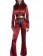 The King of Fighters(KOF) Kula Diamond Red Cosplay Costume