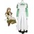 Axis Power Hetalia Little Italy Maid White and Green Cosplay Costume