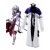 Pandora Hearts Xerxes Break Cosplay Costume White and Purple