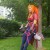 Elementalist Lux Magma Form from League of Legends LOL Cosplay Costume
