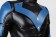 Batman Arkham City Nightwing Cosplay Costume Richard John Dick Grayson Costume 