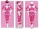 Power Rangers Mighty Morphin Pink Ranger PteraRanger Mei Cosplay Costume