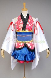 Vocaloid GUMI Hananomai kimono Cosplay Costume