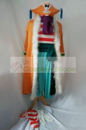 One Piece Captain Buggy Cosplay Costume