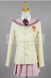 Ao no Exorcist / Blue Exorcist Kamiki Izumo True Cross Academy School Uniform With Tie Cosplay Costume 