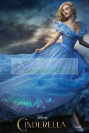 Cinderella Ella Dress Cosplay Replica Costume