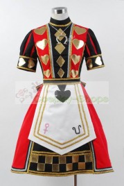 Alice Madness Returns Poker Dress Cosplay Costume 