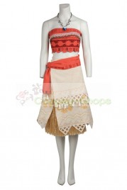 Moana Princess Dress Cosplay Costume