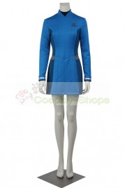 Star Trek Beyond Carol Blue Uniform Cosplay Costume