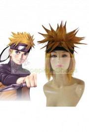 Naruto Uzumaki Short Golden Cosplay Spike Wig