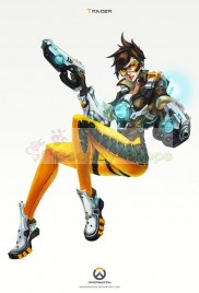 Overwatch Tracer Full Cosplay Costume