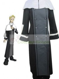 Soul Eater Justin Law Black Cosplay Costume