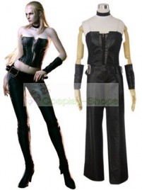 Devil May Cry DMC 4 Trish Cosplay Costume Black