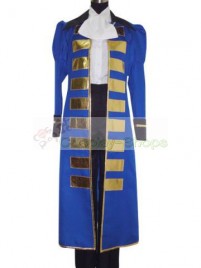 Axis Power Hetalia France Blue Cosplay Costume