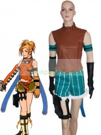 Final Fantasy X Rikku Cosplay Costume 
