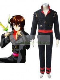 Mobile Suit Gundam SEED Destiny Kira Yamato Black Uniform Cosplay Costume 