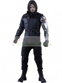 Winter Soldier Captain America Civil War Bucky Barnes Cosplay Costume