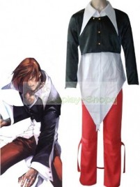 The King of Fighters(KOF) Iori Yagami Black and Red Cosplay Costume