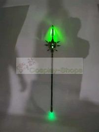 Genshin Impact Xiao Primordial Jade Winged-Spear Cosplay Prop