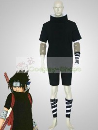 Naruto Shippuden - Uchiha Sasuke 2nd Cosplay Costume