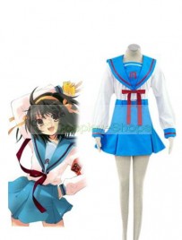 Suzumiya Haruhi Japanese School Uniform Cosplay Costume