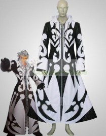 Kingdom Hearts Xemnas White and Black Cosplay Costume 