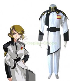 Mobile Suit Gundam SEED Destiny Talia Gladys White and Black Cosplay Costume 