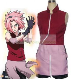 Naruto Shippuden - Haruno Sakura  2nd Cosplay Costume