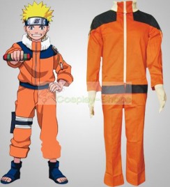 Naruto - Uzumaki Naruto 1st Cosplay Costume
