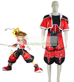 Kingdom Hearts II 2 Sora Brave Form / Valor Form Cosplay Costume