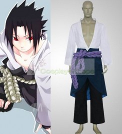 Naruto Shippuden - Uchiha Sasuke 3rd  Long Sleeve Cosplay Costume