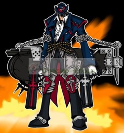 Gungrave Brandon Heat Outfit Cosplay Costume